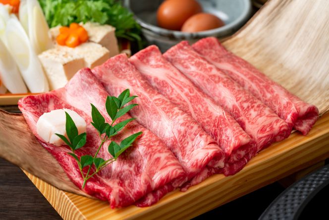 牛肉 【A4～A5】 博多和牛 肩ロース 1.2kg（600g×2P） しゃぶすき焼き用 [MEAT PLUS 福岡県 筑紫野市 21761019]