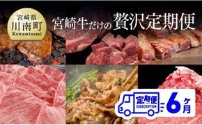 【定期便】 宮崎牛だけの 贅沢定期便 6ヶ月コース 肉 牛 牛肉 宮崎牛 [G7427]