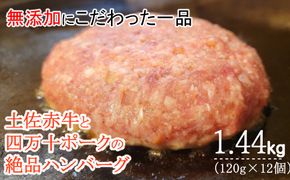 ハンバーガー屋の本気ハンバーグ1.44ｋｇ（120ｇ×12個） sd022