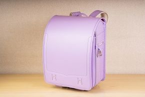 牛革ランドセル　色：ラベンダー（フラットファイル対応サイズ）
