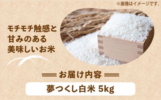 【令和6年産新米】【先行予約】ひかりファーム の 夢つくし 5kg【2024年10月以降順次発送】《築上町》【ひかりファーム】 [ABAV006]