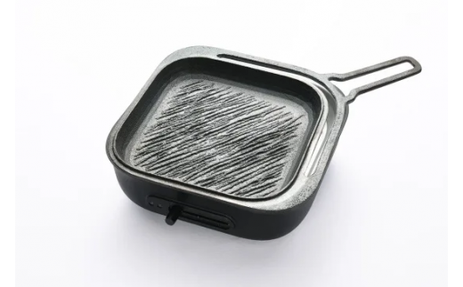 〈カンブリア宮殿で紹介されました！〉 【訳あり】おもいのフライパン スクエア 電気卓上コンロ 頂-ITADAKI-セット ドウシシャVer. 【目指したのは いつでも変わらない極上の焼き加減】 H051-236