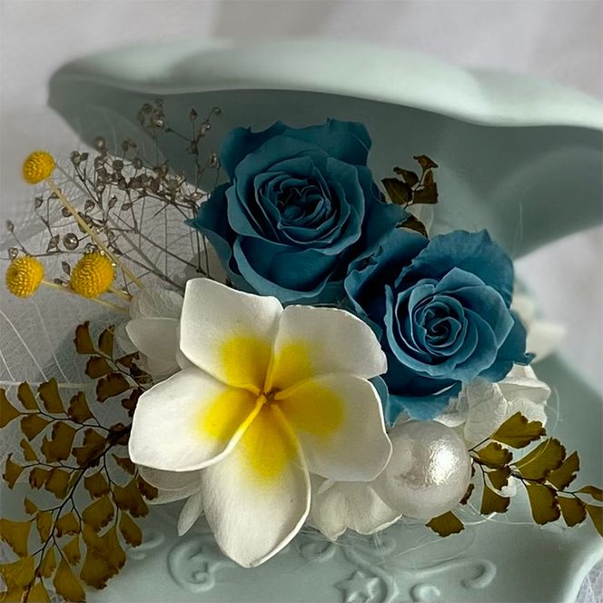 AJ127-1 プリザーブドフラワー【コキーユ】春日部市 シュガーパイン