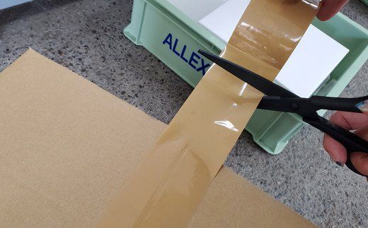 H7-162 ALLEX デスクはさみLF フッ素コート175mm (15124)