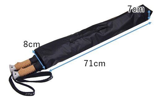 [R200] oxtos CORDURA トレッキングポールバッグ 【ブルー】