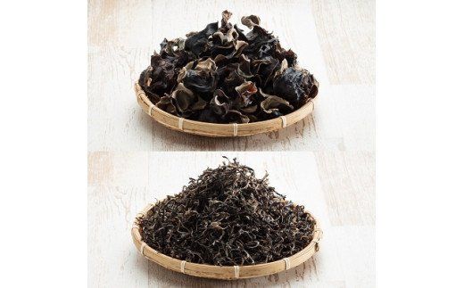 パンダこんにゃくと春日井産乾燥きくらげ2種セット