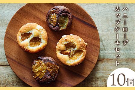 ハニーローザカップケーキセット 熊本県玉名郡玉東町 すもも ハニーローザ ぷらっとぎょくとう《60日以内に出荷予定(土日祝除く)》---sg_gytcake_60d_26_15500_10p---