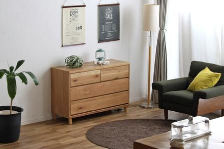 ハウタ NA 110チェスト 【タンス チェスト 衣類入れ 引出付 小物入れ 家具 国産 かわいい】(H060651)