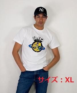 伊賀市 マンホールTシャツ 白【XLサイズ】