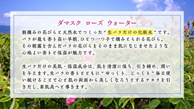 BULGARIA ROSE ダマスク ローズ ウォーター 80ml＋200ml＋500ml ダマスクローズ ローズウォーター 母の日 美容 スキンケア コスメ 化粧水 バラ 保湿 肌 ふるさと納税 [BX017ya]
