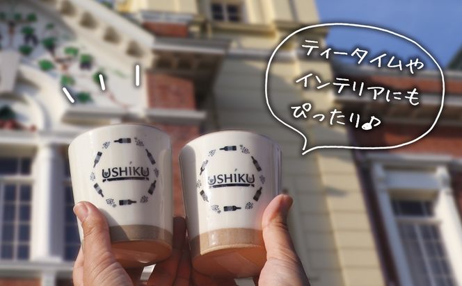 【 笠間焼 】マルチに使える フリーカップ 2個セット 伝統工芸品 牛久シャトー 陶器 インテリア コップ マグカップ 食器 器 湯呑 カップ オシャレ  [DF001us]