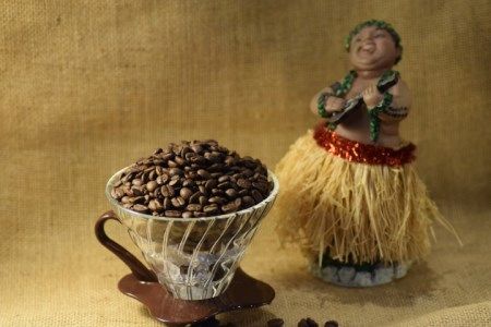 AA-331 【楽園のコーヒー】ハワイ・モロカイとブルーマウンテン各75g（豆のまま）