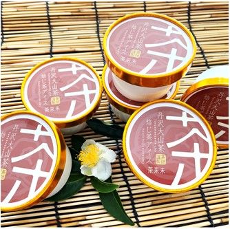 『松田ブランド』丹沢大山茶焙じ茶アイス12個セット