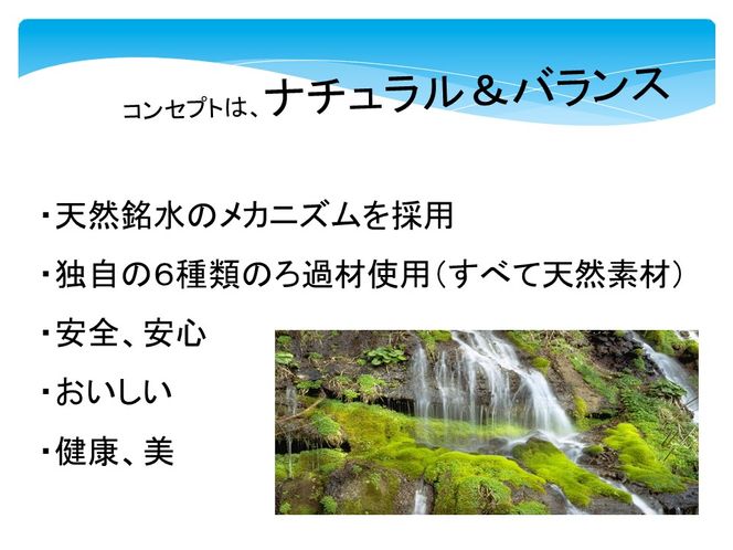 【高性能浄活水器】Naturalizer 煌水(ナチュラライザーきらめき)