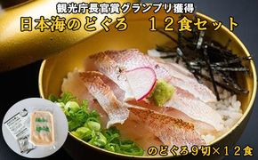 2023年　日本ギフト大賞受賞 日本海のどぐろ丼　12食セット【9_8-001】