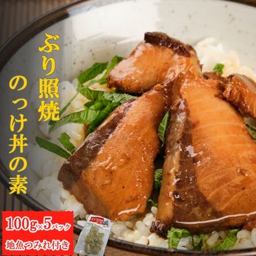 室戸の丼ランチ～ぶり照焼のっけ丼・地魚つみれセット～　iz010