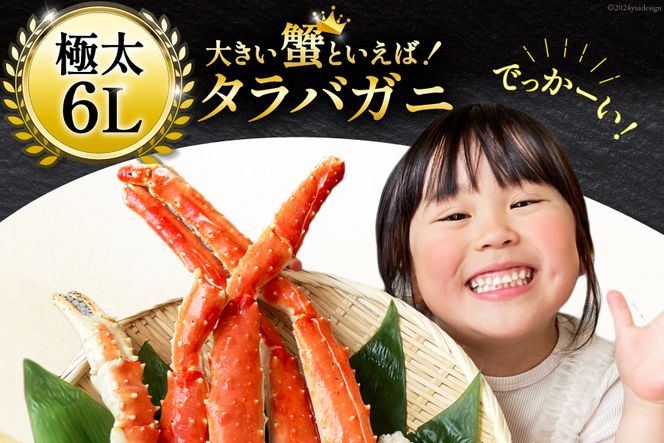 かに【2025 年内配送】 本 タラバガニ 脚 スリット入 約1.3kg 極太6Lサイズ ボイル済 [カネダイ 宮城県 気仙沼市 20564363] カニ かに 蟹 たらばがに たらば蟹 タラバ蟹 たらば タラバ ボイル 訳あり
