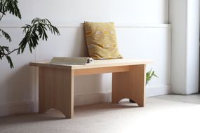 ヒノキのベンチテーブル 子供机 子供部屋 北欧インテリア