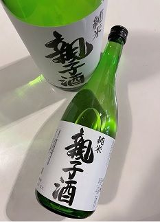 K1734 中⼾屋酒店オリジナル境町産⽇本酒 「親⼦酒 純⽶」 1.8L