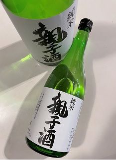 K1733 中⼾屋酒店オリジナル境町産⽇本酒 「親⼦酒 純⽶」 720ml