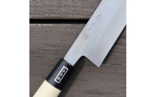 H50-11 関三本杉 ニッケルダマスカス三徳165mm