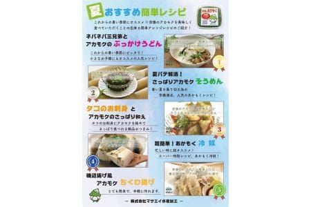 【定期便／年12回／毎月お届け】宗像のアカモク「あかもっくん」1040g(80g×13個)【マサエイ水産加工】_HB0049