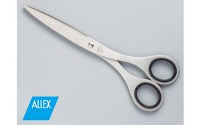 H8-175 ALLEX 事務用はさみ（大）【ブラック】（ S-185 11103B）