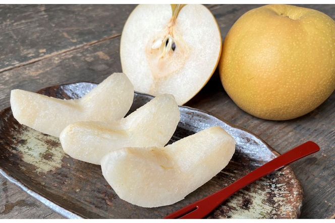 【先行予約／数量限定80】京丹後産 新興梨 大玉 5kg（6～10玉入り）（2026年10月上旬～発送）　国産 期間限定 デザート 甘い ジューシー ふるさと 納税 梨 なし ナシ ふるさと 納税 先行予約 期間限定 フルーツ　HF00013