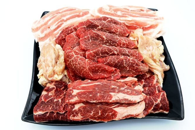 【肉職人厳選】 至福の焼肉セットB 計約1kg 最高等級A5ランク 仙台牛 加美町産ブランド豚 おだしまポーク 国産鶏せせり [関精肉畜産 宮城県 加美町 44581358] 牛カルビ 焼き肉 牛 豚