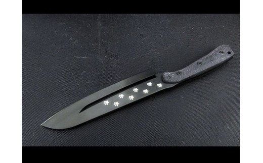 H30-52【ミニチュア13.3cm】SABI NYAIFE KITCHEN2 ブラックブレード