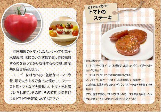 【先行受付】12月～6月毎月発送　プレミアムフルーツトマトの定期便　7回コース 長田農園 産地直送 トマト とまと 野菜 やさい フルーツ サラダ 濃厚 甘い ご褒美 プレゼント 美容 健康 リピート多数 人気 高評価 数量限定 碧南市 H004-193