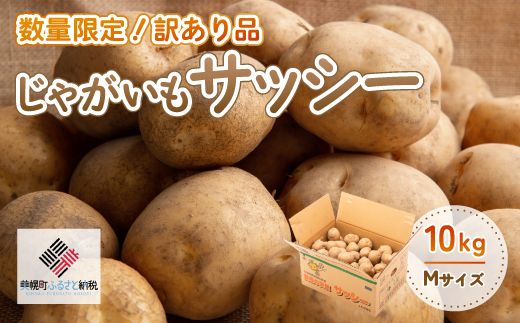 「数量限定訳あり品」じゃがいも「サッシー」Mサイズ・10kg BHRG059