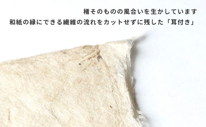 【奏華舎】土佐和紙カード＆染紙封筒セット（人気の柄 / アソート５種）