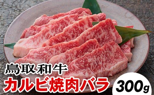 鳥取和牛カルビ焼肉バラ(300g) ※着日指定不可 ※離島への配送不可