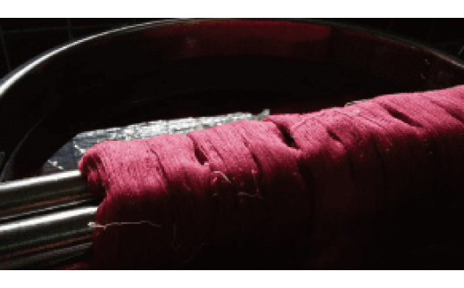 大島紬　黒キイトストール　K040-003