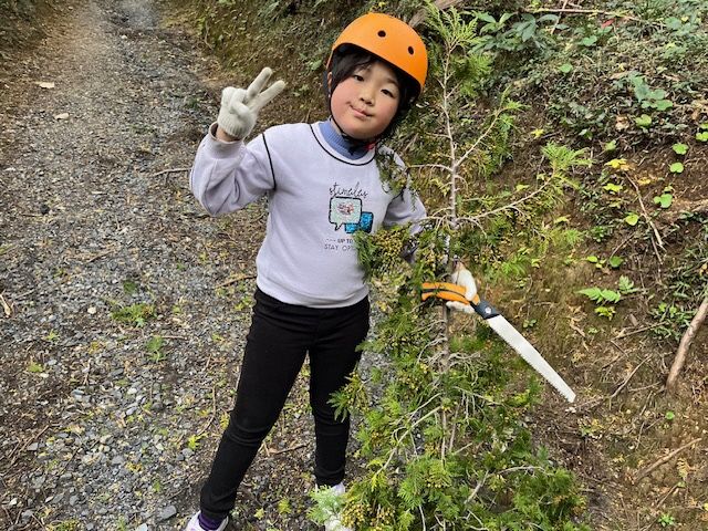 毛呂山町　親子で1日木こり体験！