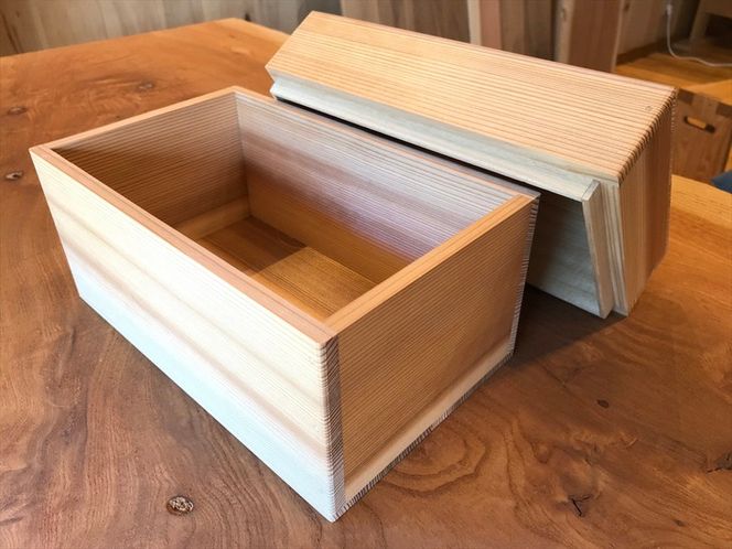 ブレッドケース＜35℃低温乾燥材e-BIO（イービオ）で作った パン箱＞（京指物）《天然木 木製 国産 京都 杉》