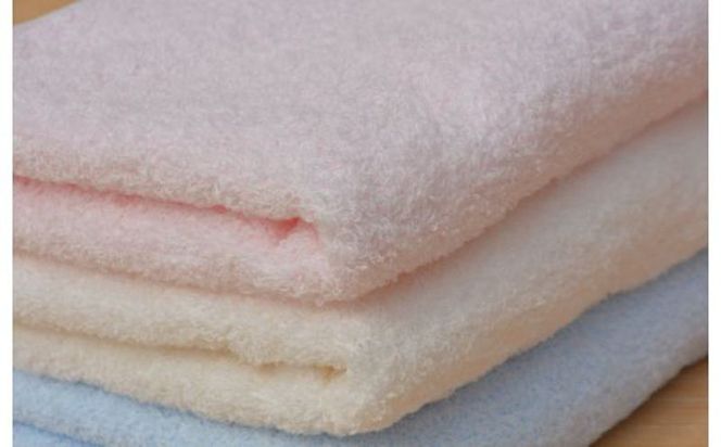 099H2220 抗菌防臭タオル フェイスタオル 4枚 アイボリー【泉州タオル 国産 普段使い シンプル 日用品】