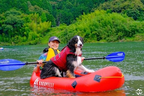 R5-119．四万十川でSUPまたはカヌーのお手軽体験1時間