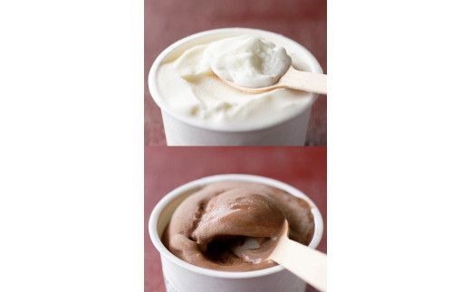 ひらかわ牧場のしぼりたて生乳で作ったアイスクリーム【2Lパック2個セットC】