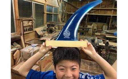 R5-429．サーフィン　フィンスタンド　四万十ひのき製