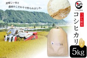 米 令和8年 つぶら野米 コシヒカリ 白米 5kg [つぶら野米 山梨県 韮崎市 20743368] こめ コメ お米 精米 こしひかり