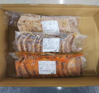 【中華チェーン福しん】福しん自慢の三元豚チャーシュー３種セット　お試しセット