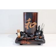 A-1-R7 和みの竹華炭　竹筒文字入り（竹炭チップ入り）