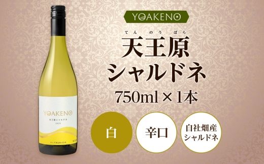 《無地熨斗 対応可》YOAKENO 天王原シャルドネ 750ml×1本 177-4-086 