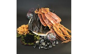 【北海道産乾物セット】マーレ旭丸うま味セットA だし昆布 スルメ わかめ ホタテ 貝ひも 天然  天日干し 海鮮 詰め合わせ せたな町 ふるさと納税