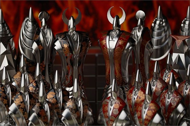 匠チェス（21-Pawn 朱1体）歩兵（Pawn　桜、紅葉）HR00048