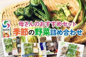 《2026年11月下旬配送》母さんのおすすめセット～季節の野菜詰め合わせ～ [旬の味覚 山の幸 詰め合わせ 東北 秋田 産地直送 グルメ お取り寄せ]|02_sns-020201