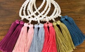 白珊瑚　片手数珠　kn023