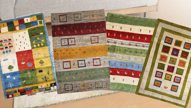 【30万円コース】キリム・絨毯・ギャッベ　豊富なカタログから自由に選べる！ 【各 限定1点 】 キリム 絨毯 ギャッベ ラグ 手織り 最高級 天然 玄関 じゅうたん [BP240-NT]